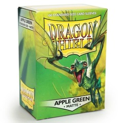Dragon Shield Sleeves Matte Apple Green (100ct)